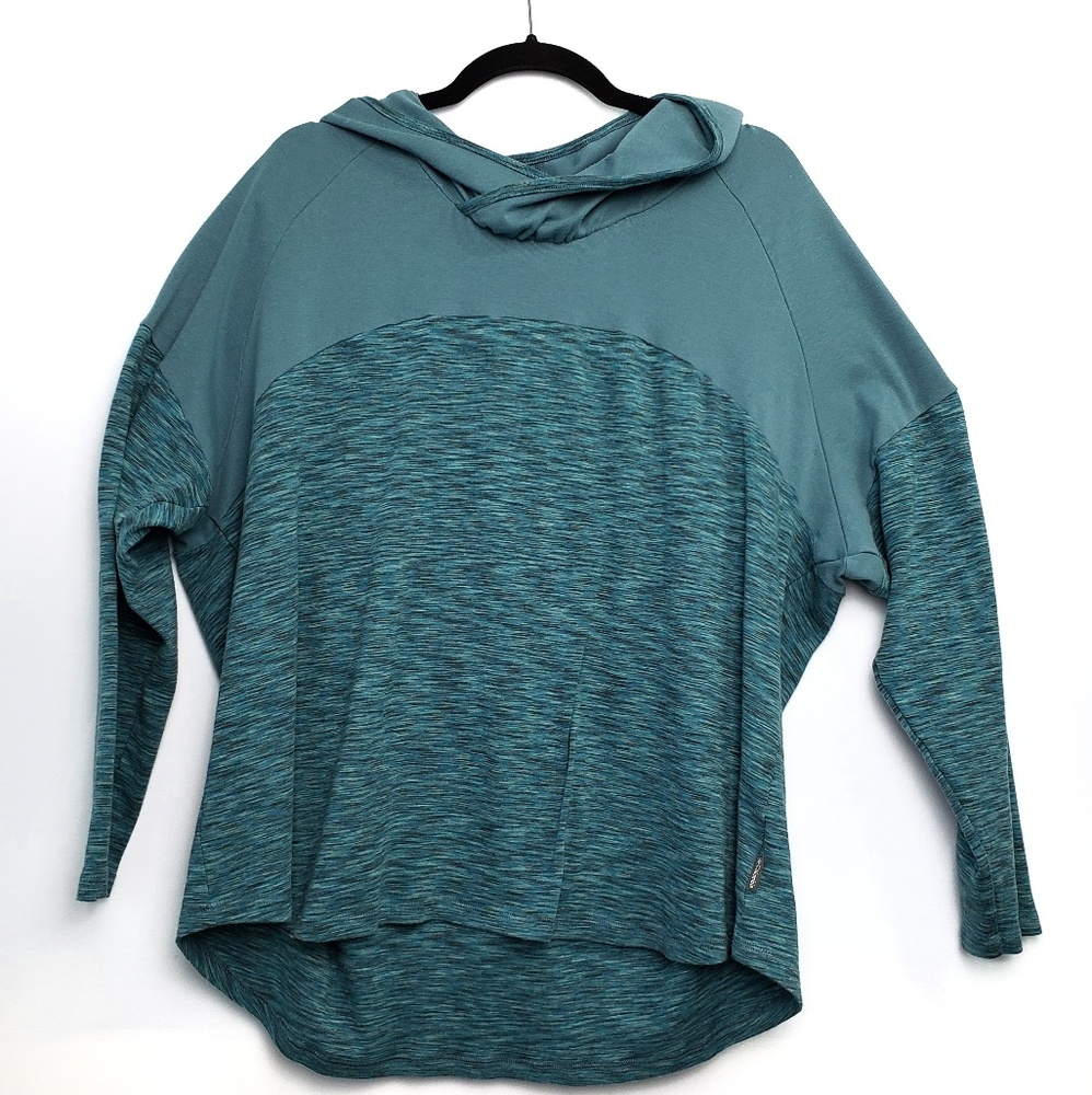 Columbia Pullover Hoodie Solid/Space Dye Blocking